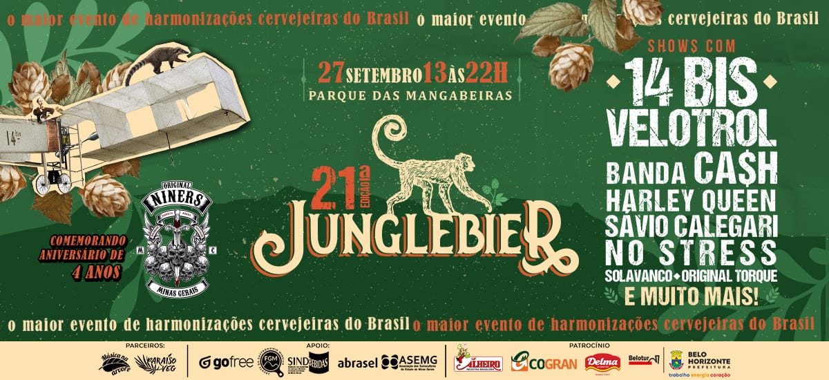 21º JUNGLEBIER - HARMONIZAÇÕES DE PRIMAVERA