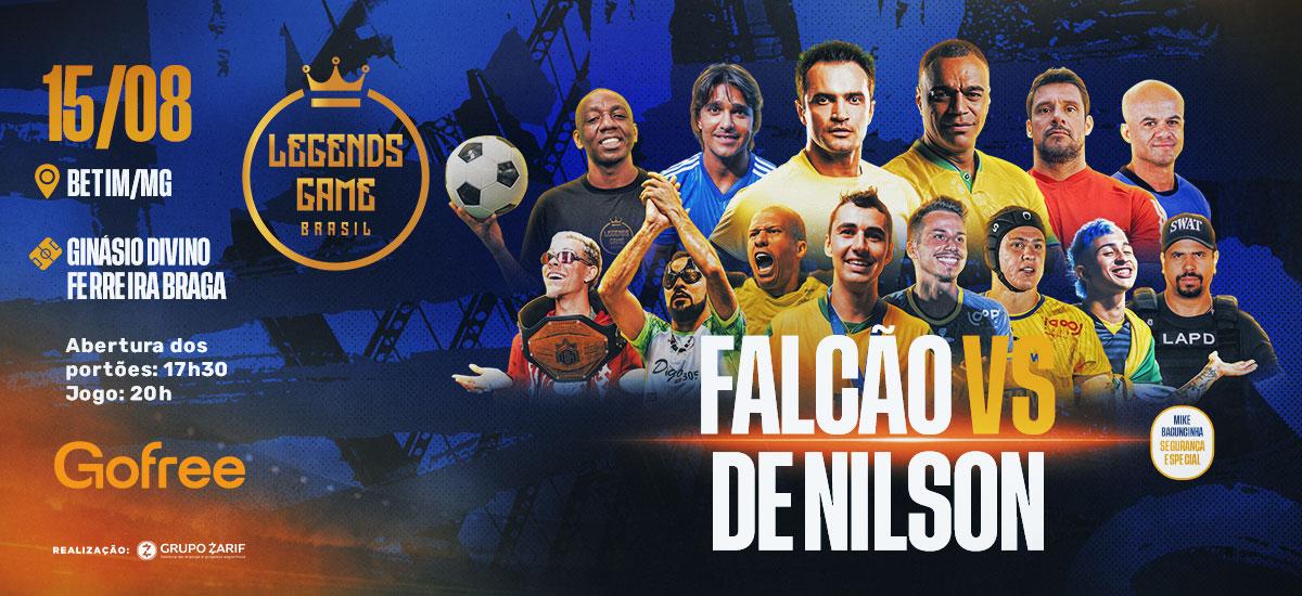 FALCÃO VS DENÍLSON (Legends Game Brasil)